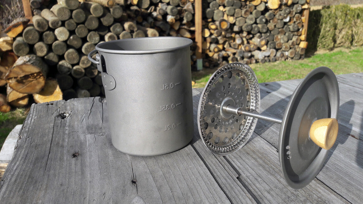 Origin Outdoors Titanium French Press 3 в 1 750 ml
