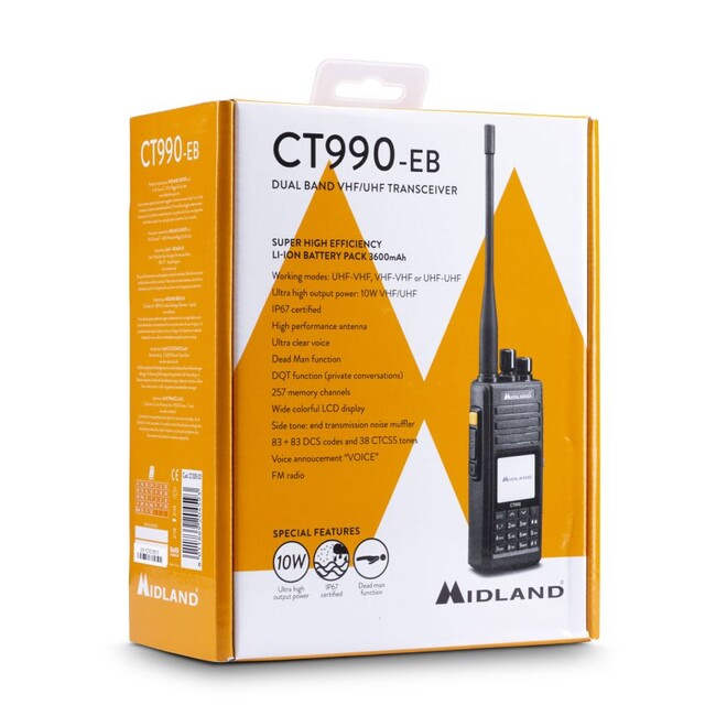 Midland CT990 EB Amateur Hand Radio