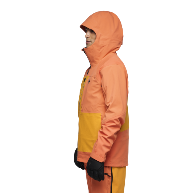 Black Diamond Recon Stretch Pro Shell ски яке мъжко, bd оранжево-пламък оранжево