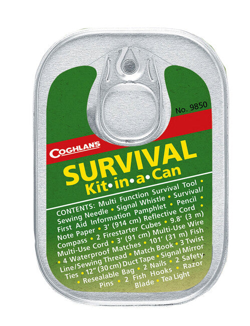 Coghlans Kit-in-a-Can комплект за оцеляване