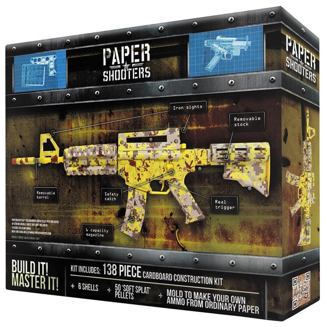 PAPER SHOOTERS Zombie Slayer сгъваема комплект оръжие