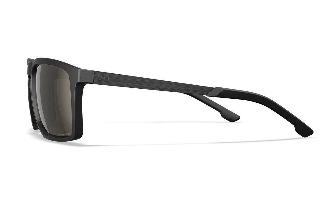 Wiley X Axe слънчеви очила Captivate Polarized Tungsten Mirror, Matte Black
