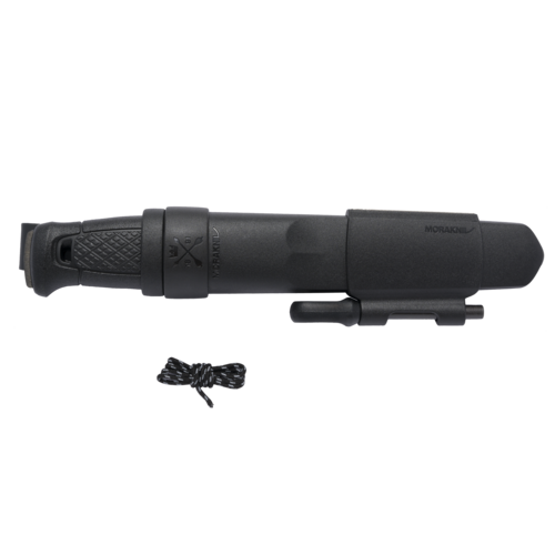 Morakniv Garberg BlackBlade нож за открит въздух със комплект за оцеляване, черен