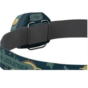 LEDLENSER Kidled4R DINO фенер за глава, червена