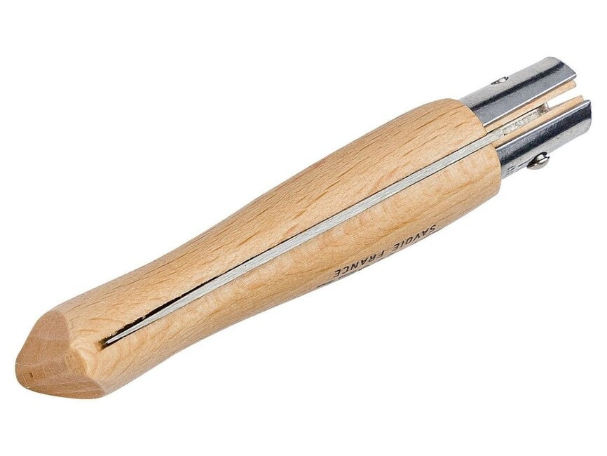 Opinel N°05 Inox джобен нож със затвор, кафяв