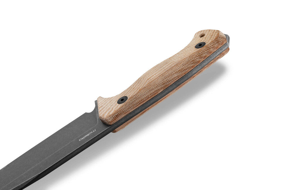 Lionsteel T6B CVN дълга чиния с дръжка от микарта Lionsteel T6B CVN дълг нож с дръжка от микарта