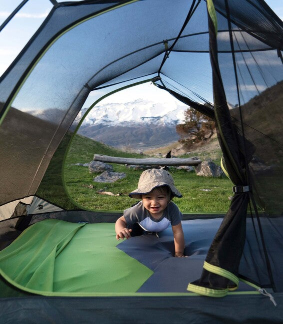 Klymit Double V Sheet защитен калъф за дънна изолация, зелено сив
