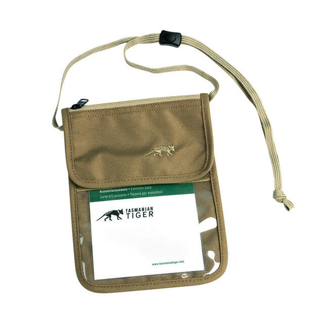 Tasmanian Tiger Neck Pouch чантичка за документи, маслинена
