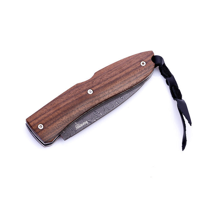 Lionsteel Opera джобен нож с острие от дамаскинска стомана 8800D-CB