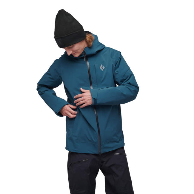 Black Diamond Recon Insulated Shell непромокаема яке, мъжко, азурит