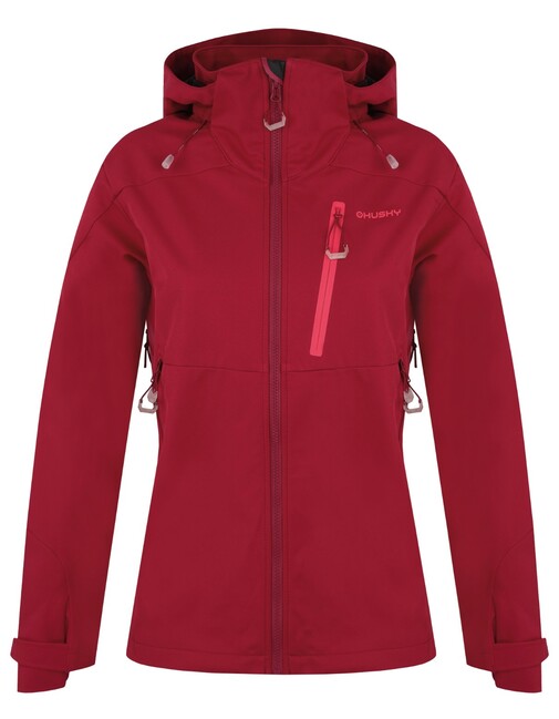 HUSKY Sauri яке софтшел дамска, магента, L