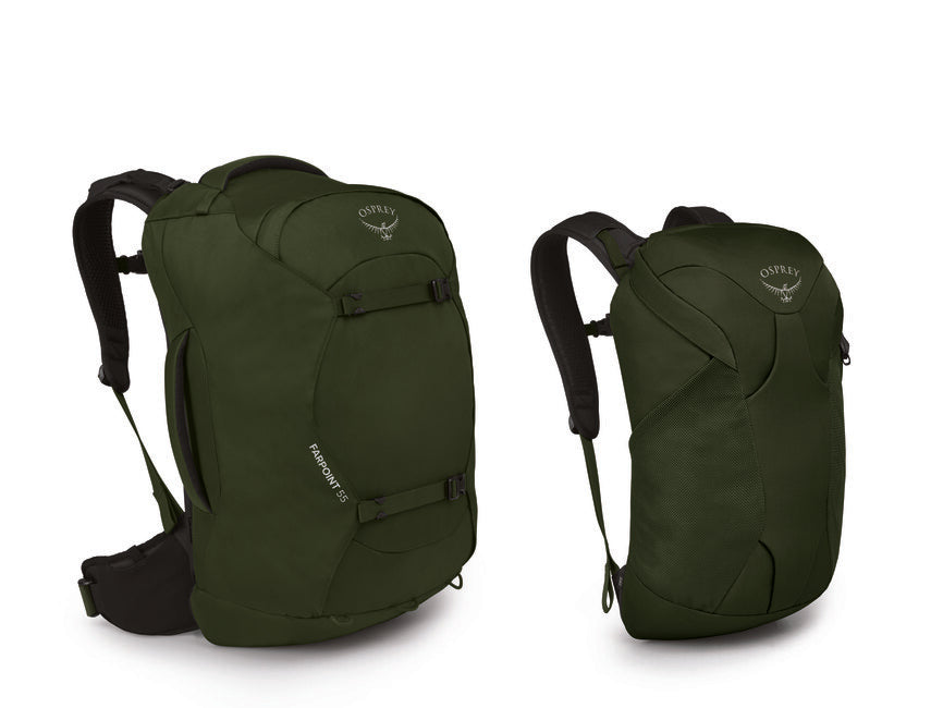 OSPREY FARPOINT 55 пътен раница, gopher зелен