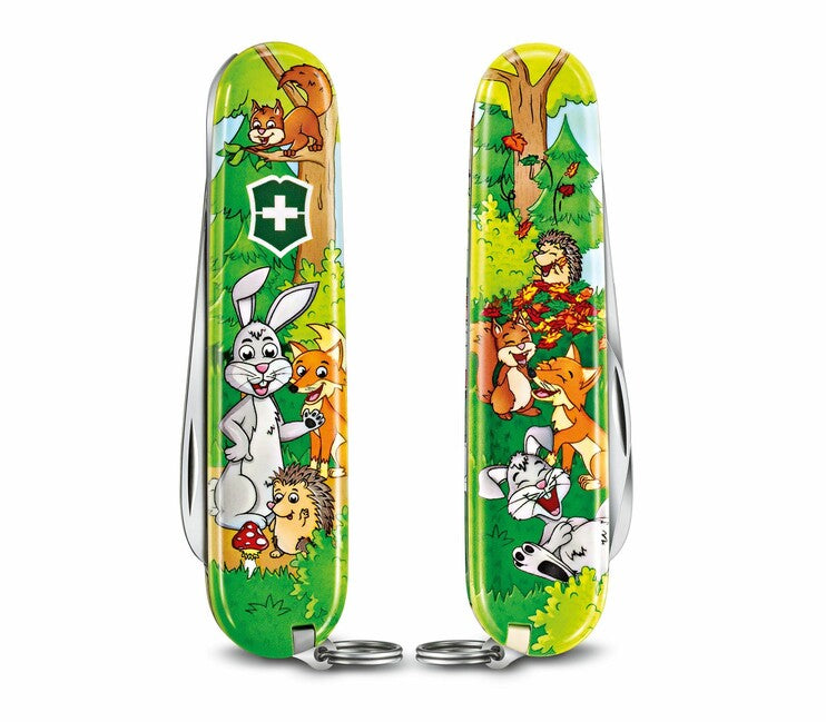 Victorinox My First Animal Edition мултифункционален нож за деца, мотив заяк, 9 функции