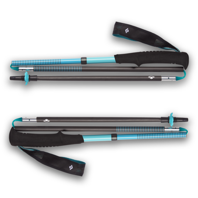 Black Diamond Distance Carbon Z дамски трекингови палки, тъмно патина