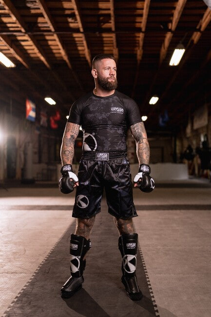 Katsudo Revenge MMA ръкавици, черно бели