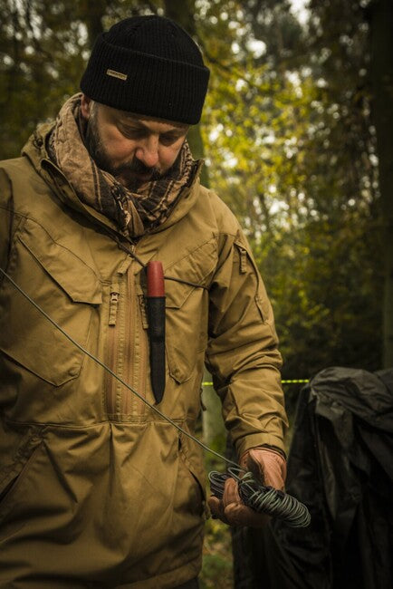 ATWOOD® 275 въже 100ft TAC48PACK VC, неоново жълто & черно Stripes