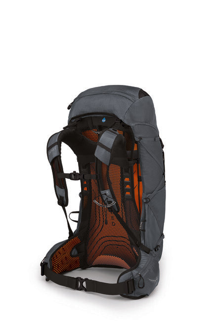OSPREY EXOS 38 туристическа раница, волфрамов сив