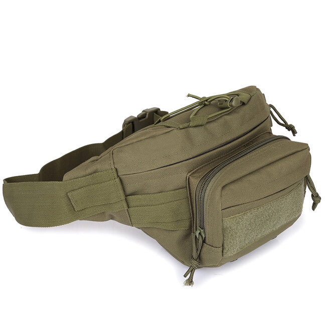 Dragowa Tactical водоустойчива тактическа чантичка за кръста, зелена