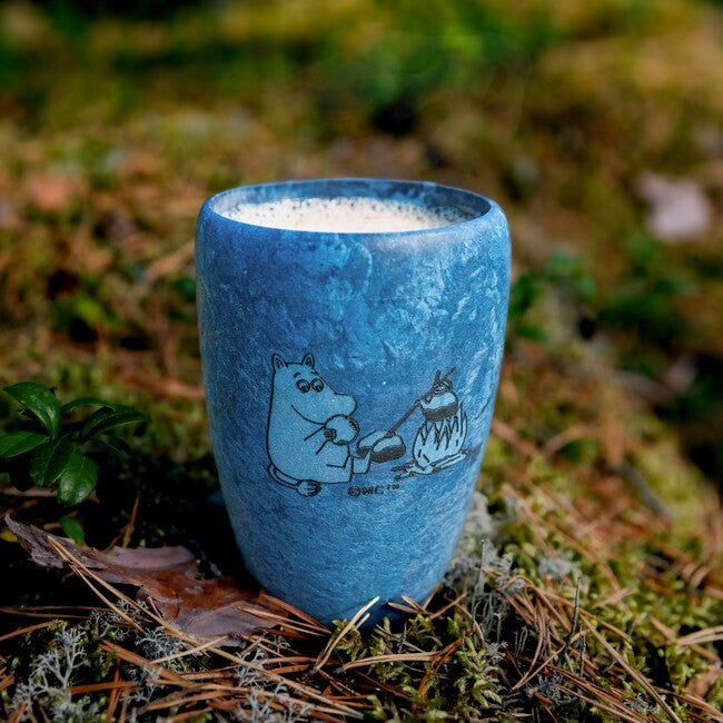 KUPILKA 30 Moomintroll Coffee детска висока чаша, синя