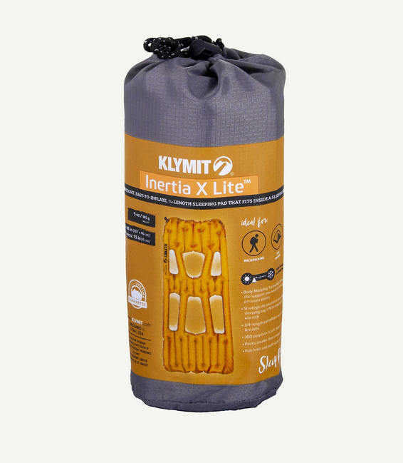 Klymit Inertia X Lite каримата, оранжева