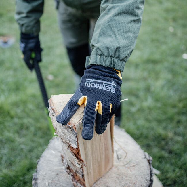 BENNON KALYTOS WTR работни ръкавици Gloves, черни/жълти