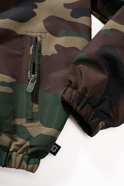 Brandit Summer Frontzip Windbreaker яке детско, горски камуфлаж
