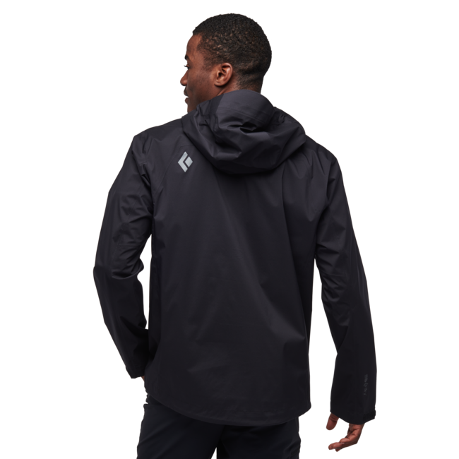 Black Diamond Stormline Stretch анорак непромокаема яке мъжко, черно