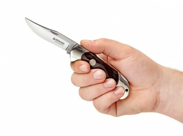 BÖKER® Scout Buffalo джобен нож 8 cm, биволски рог