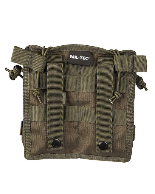 Mil-Tec калъф за пълнител M4/M16 двойна, маслинена