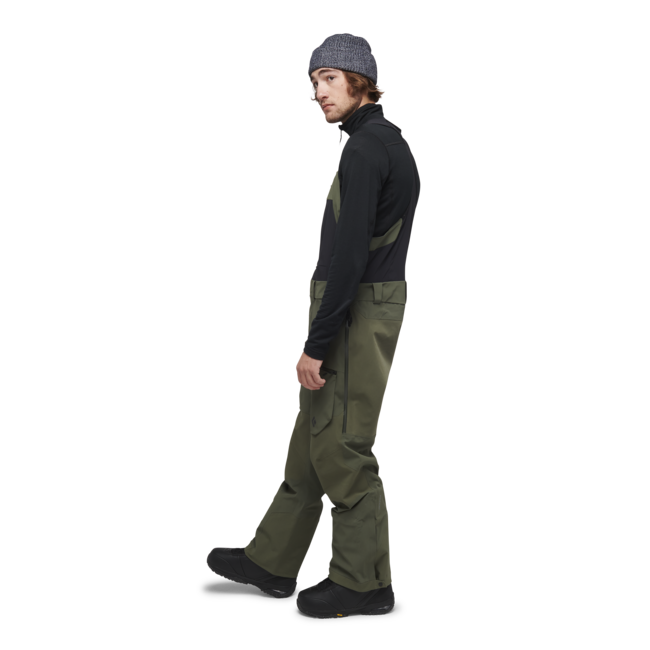 Black Diamond Recon Stretch Pro Bibs панталон мъжки с тракми, тундра
