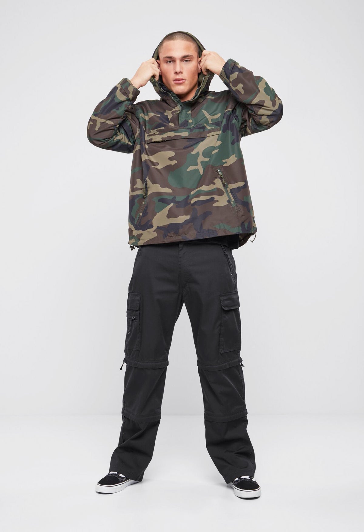 Brandit Windbreaker bunda, woodland