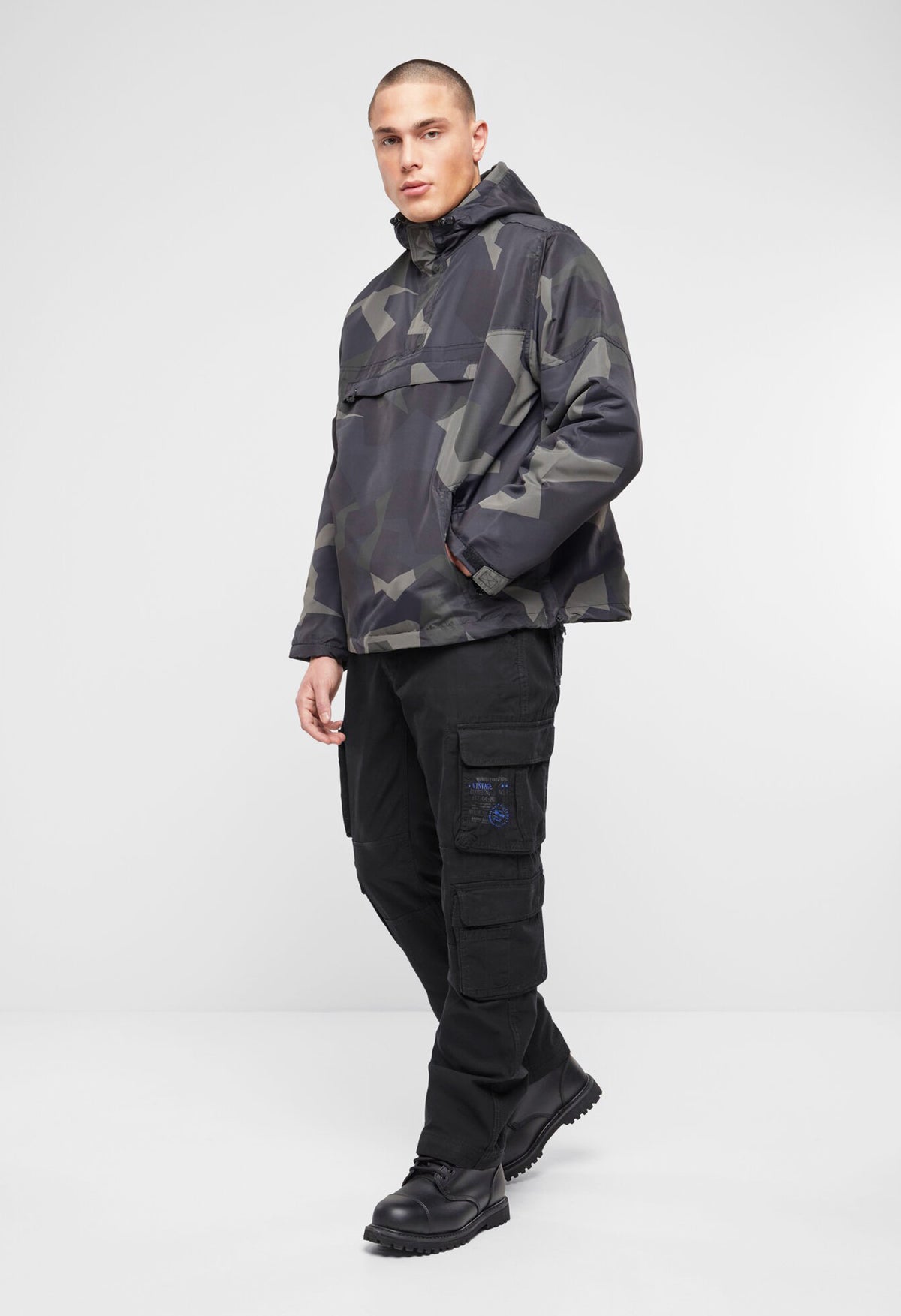 Brandit M90 Windbreaker bunda, darkcamo