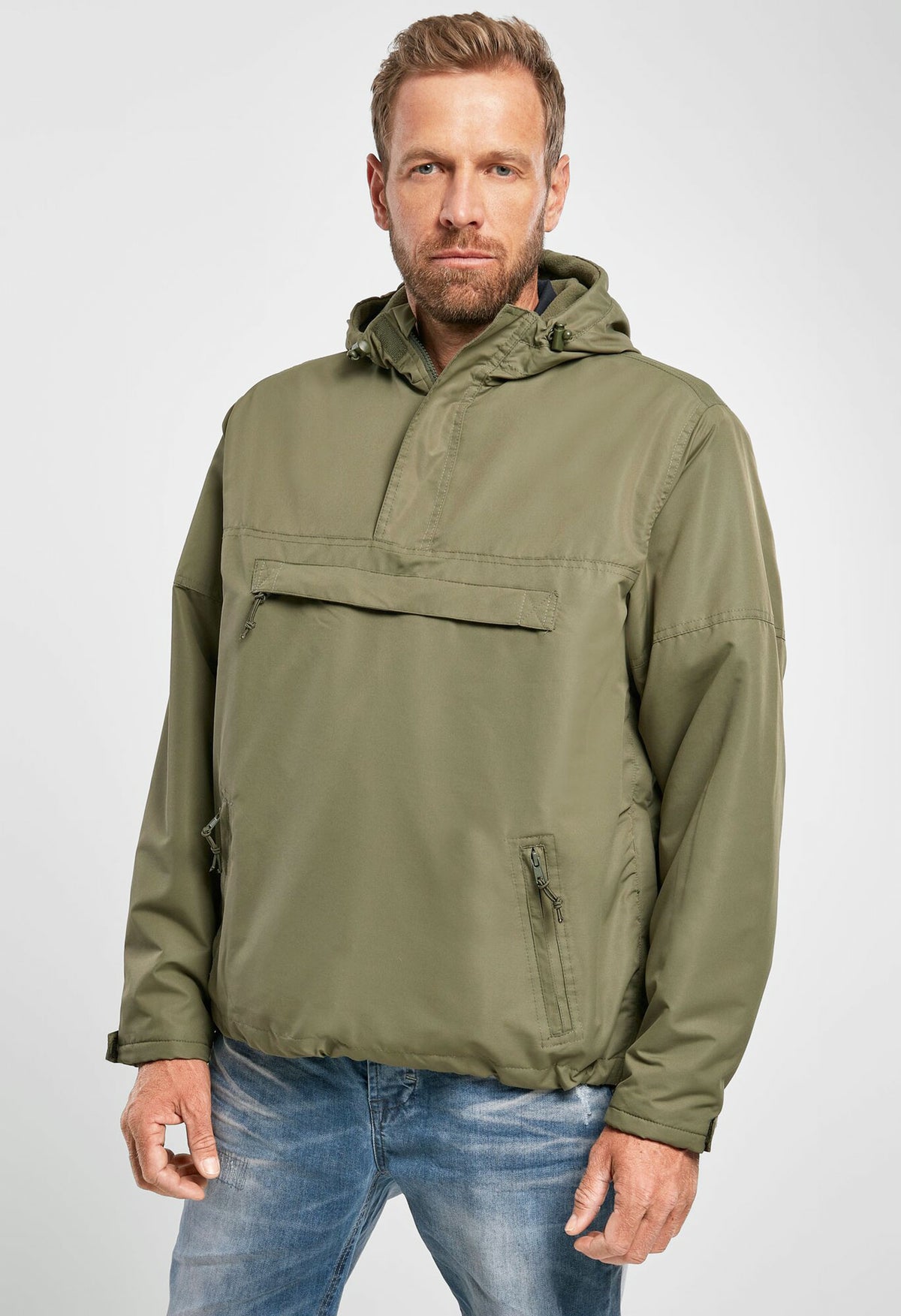 Brandit Windbreaker bunda, olivová