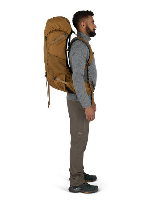 OSPREY ROOK 50 туристическа раница, хистосол кафяв/rhino сив