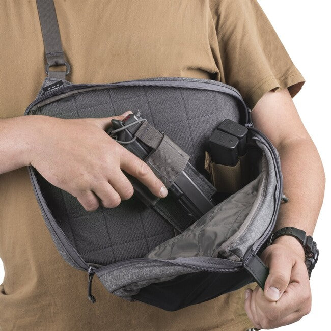 Helikon-Tex EDC Sling раница, Melange черно-сиво