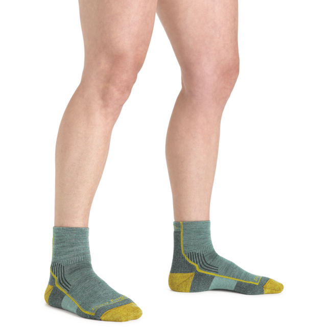 Darn Tough Hiker 1/4 чорапи леки с възглавничка, Sage