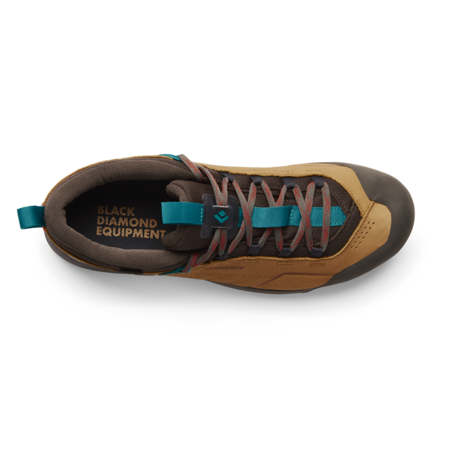 Black Diamond Mission Low Waterproof Approach кожени обувки мъжки, кехлибар-cafe кафяво