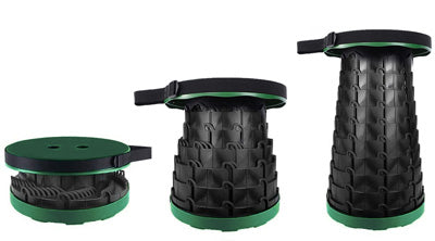 Origin Outdoors телескопично столче, черно 45cm