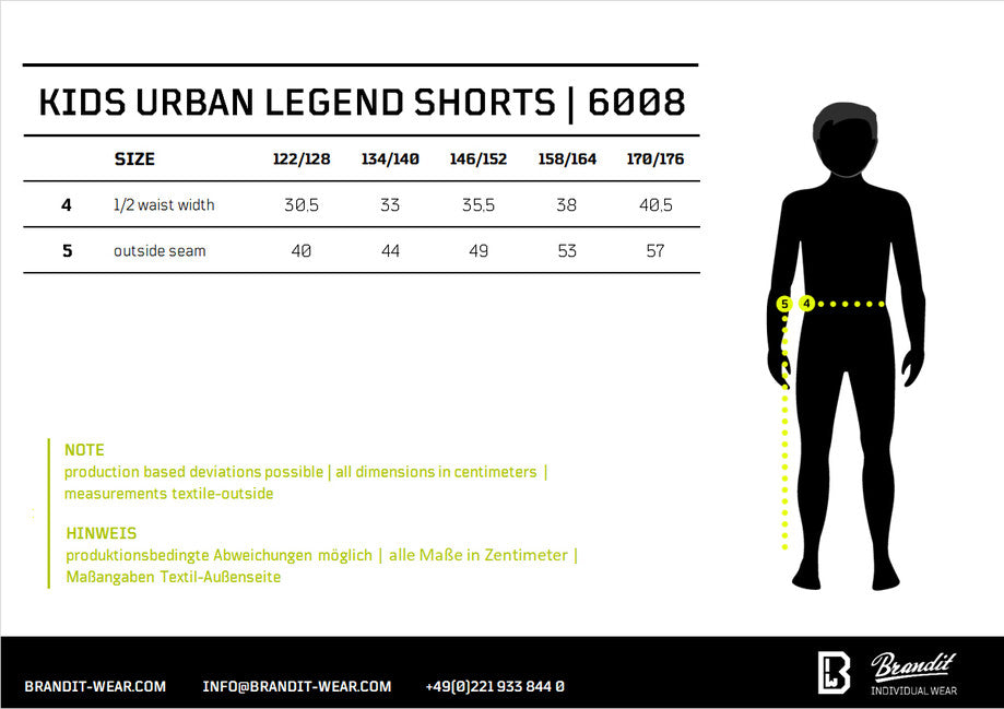 Brandit Urban Legend шорти детски, маслинена