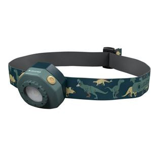 LEDLENSER Kidled4R DINO фенер за глава, червена