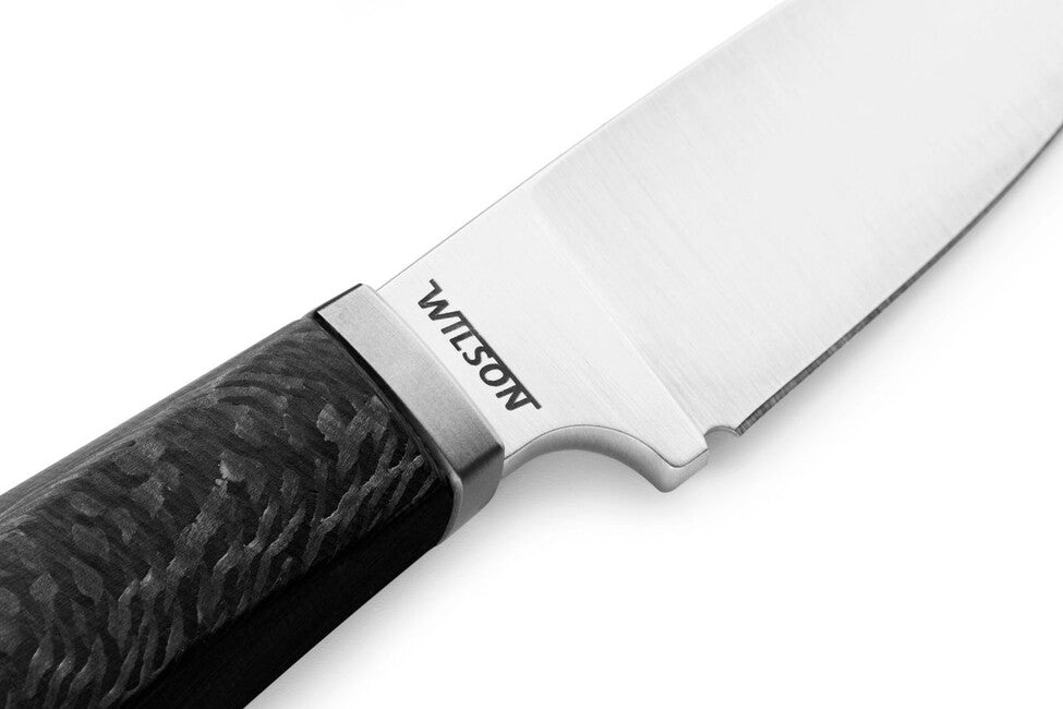 Lionsteel WILLY WL1 нож с твърдо острие с дръжка от въглеродни влакна CF