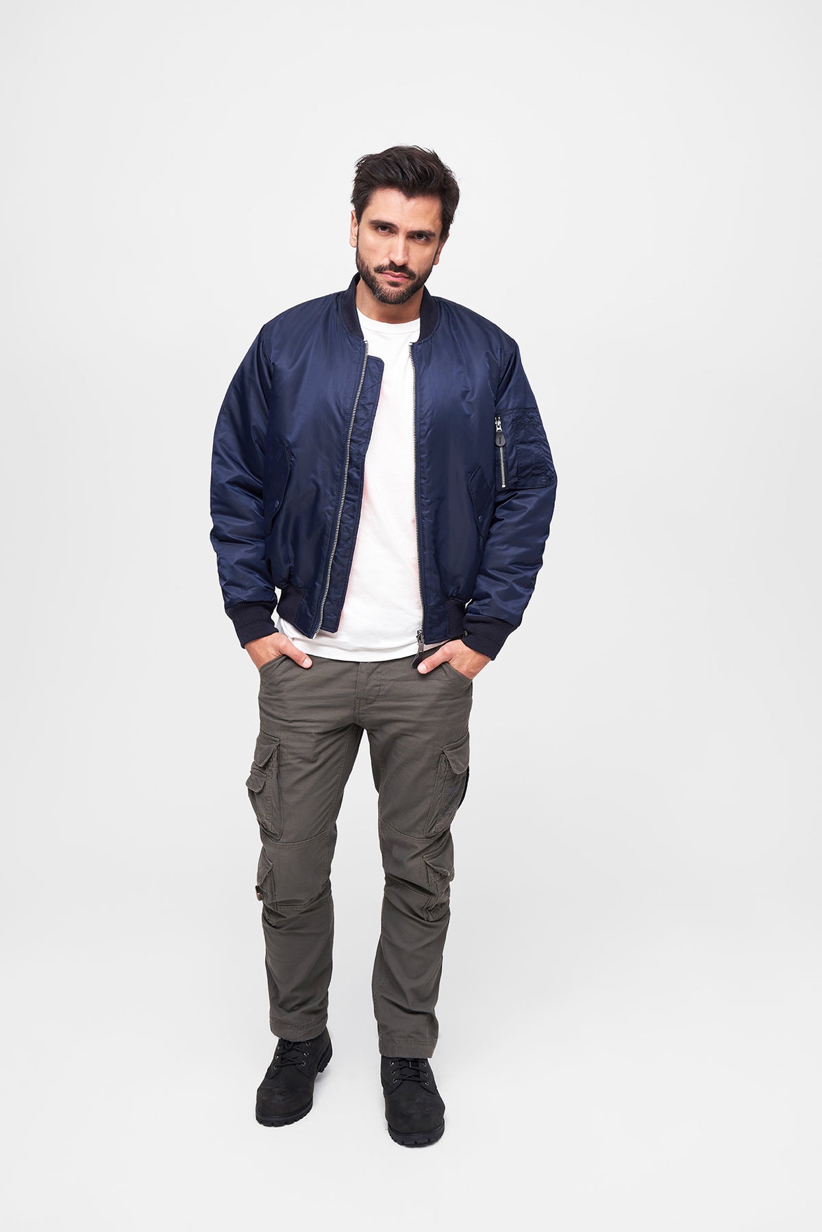 Brandit MA1 bomber pilot bunda, Dark navy
