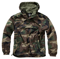 Brandit Summer Windbreaker jacket, Woodland