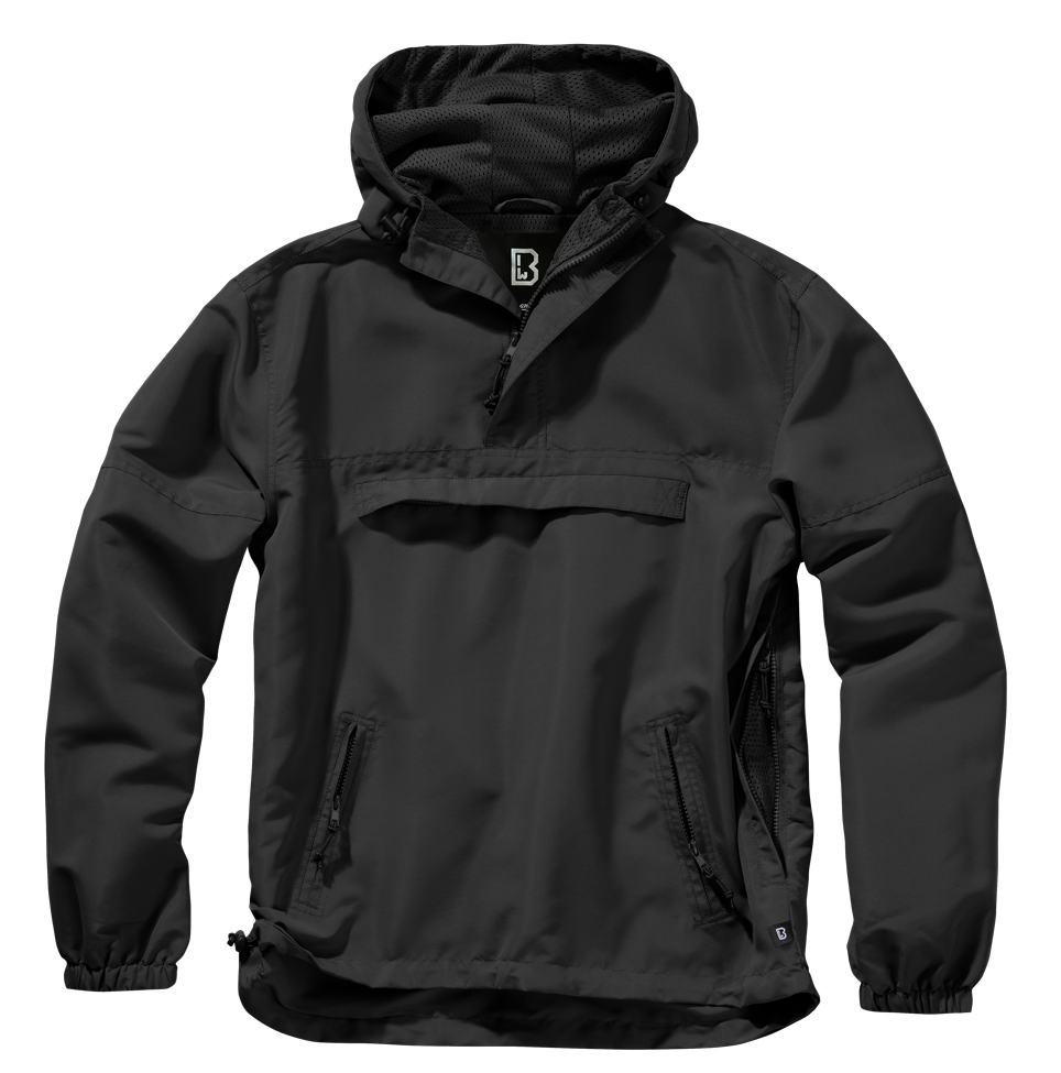 Brandit Summer Windbreaker bunda, čierna