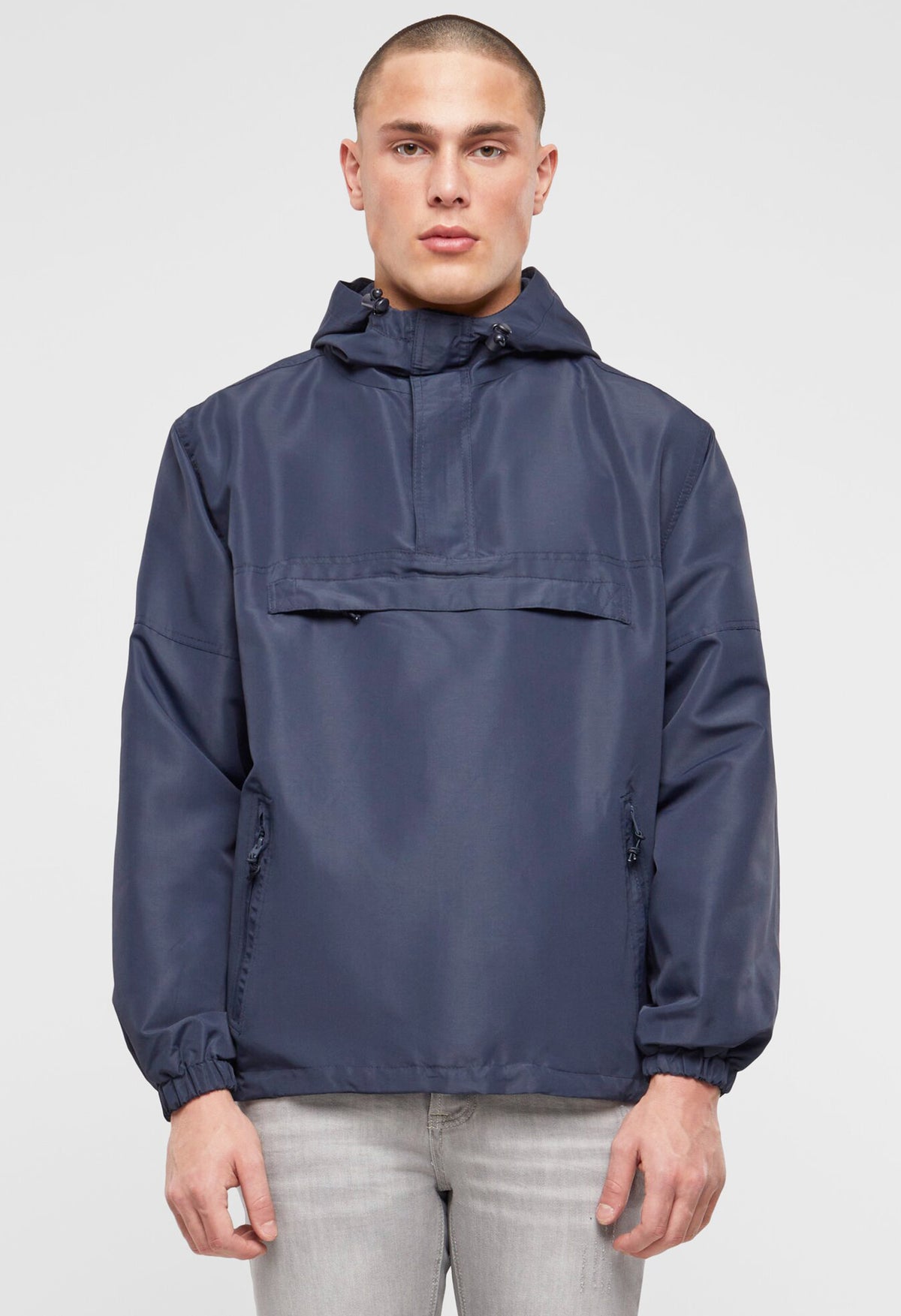 Brandit Summer Windbreaker bunda, námornícka modrá