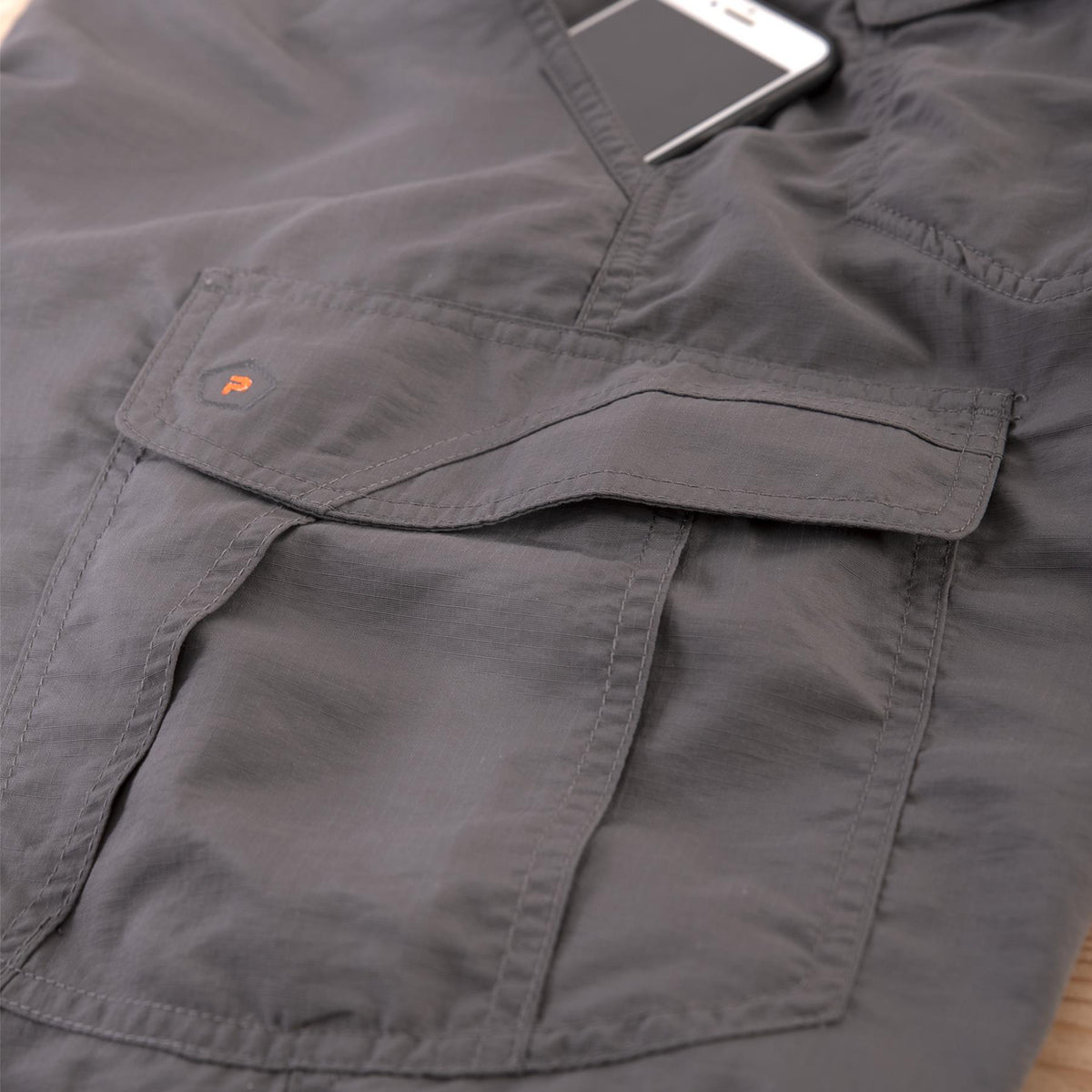 Pentagon Gomati Shorts, Cinder Grey