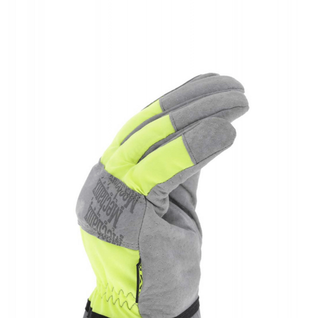 Mechanix ColdWork Gauntlet кожени ръкавици Hi-Viz, жълта