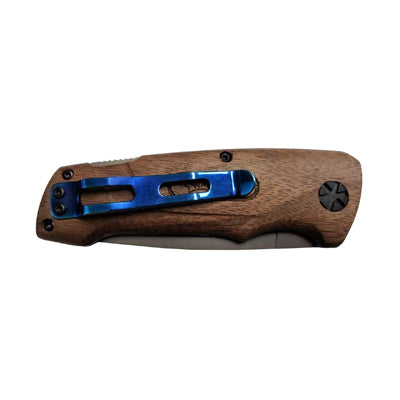 Walther BWK 2 нож синьо дърво орех