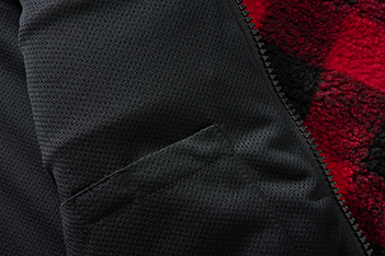 Brandit Teddyfleece яке флисово, червено/черно