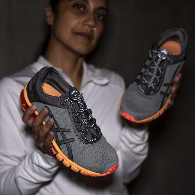 Lock Laces Шнурки за обувки, светлоотразителен буря сиво